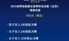 FBAPP下载:全红婵2025北京跳水世界杯总决赛赛程时间 女子10米跳台比赛时间